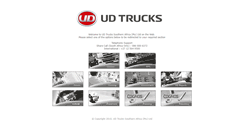 Desktop Screenshot of online.udtrucks.co.za